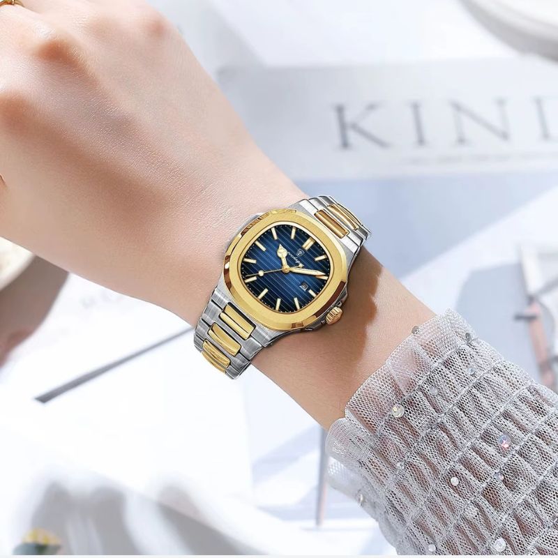Montre luxe femme Métal Bicolore - vue 4 - Montrelio