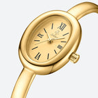 Montre luxe femme Ovale Dorée - vue 6 - Montrelio
