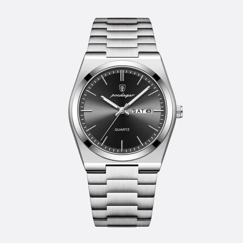 Montre Luxe Homme Quartz Design Moderne - vue 2 - Montrelio