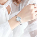 Montre Luxe Quartz Femme Jonc Torsadé Acier Style Vintage - vue 1 - Montrelio