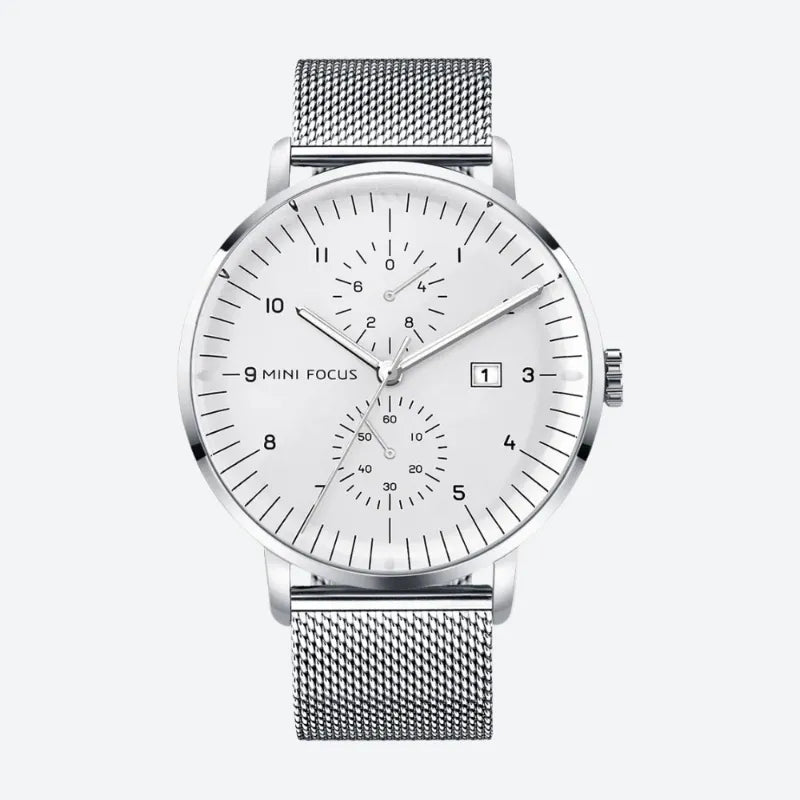 Montre Luxe Quartz Précis et Look Raffiné - vue 1 - Montrelio