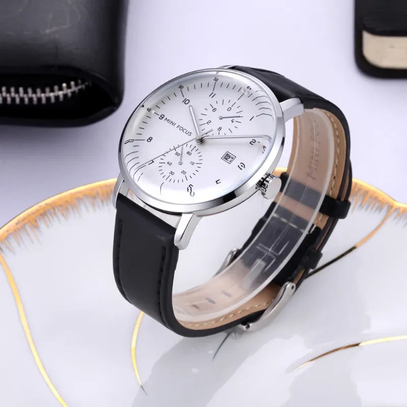 Montre Luxe Quartz Précis et Look Raffiné - vue 3 - Montrelio