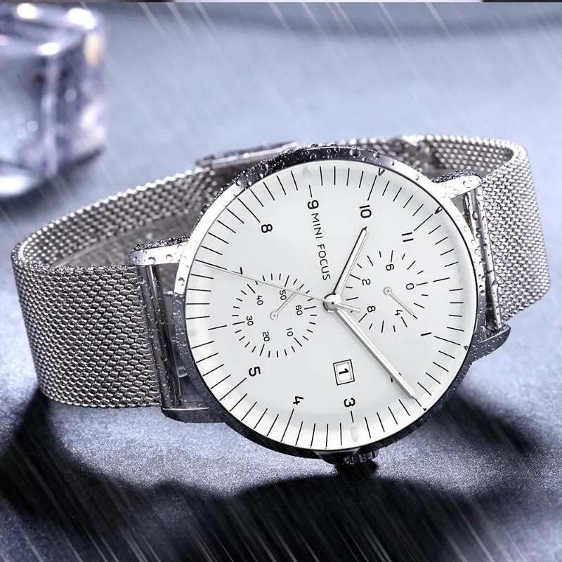 Montre Luxe Quartz Précis et Look Raffiné - vue 4 - Montrelio