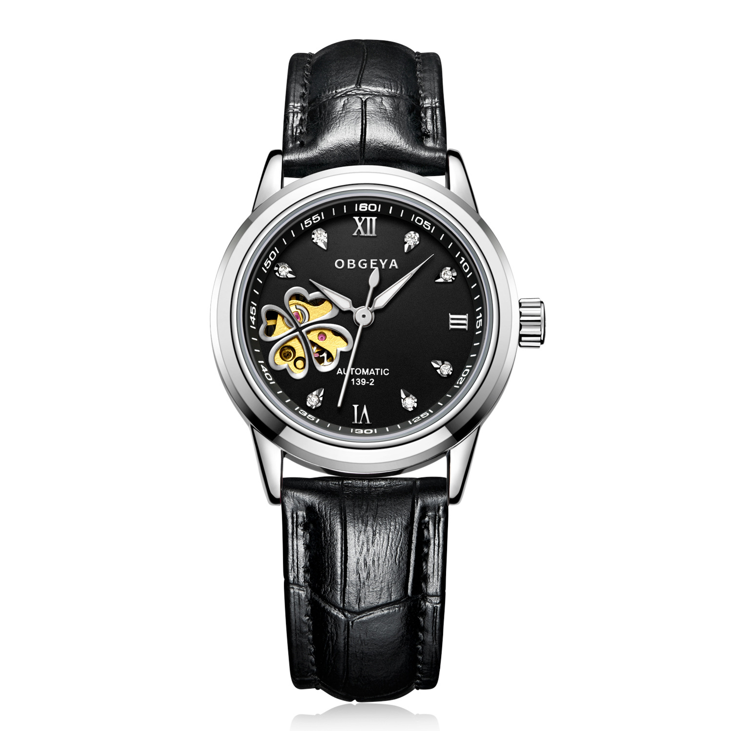 Montre mécanique femme Cuir - vue 6 - Montrelio