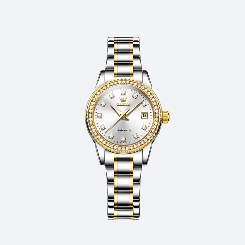 Montre mécanique femme Métal Scintillant - vue 1 - Montrelio