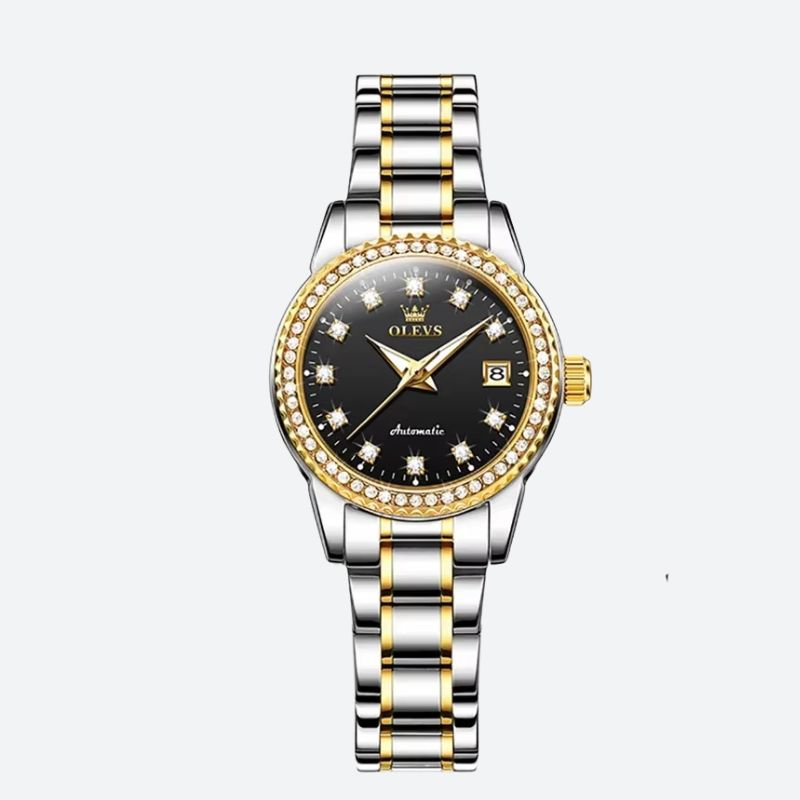 Montre mécanique femme Métal Scintillant - vue 3 - Montrelio