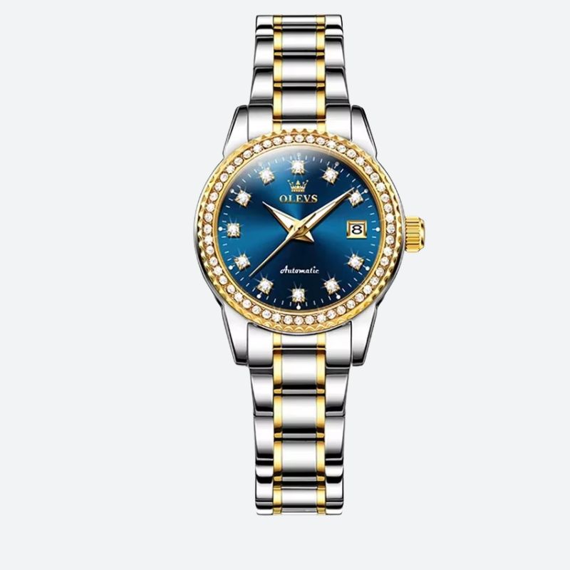 Montre mécanique femme Métal Scintillant - vue 4 - Montrelio