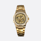 Montre mécanique squelette homme en acier inoxydable - vue 2 - Montrelio