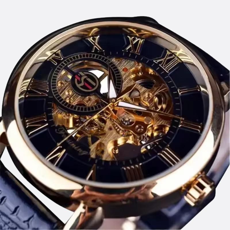 Montre mécanique squelette homme, Mouvement manuel - vue 1 - Montrelio