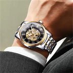 Montre mécanique squelette pour homme - vue 3 - Montrelio