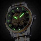 Montre mécanique squelette pour homme - vue 5 - Montrelio