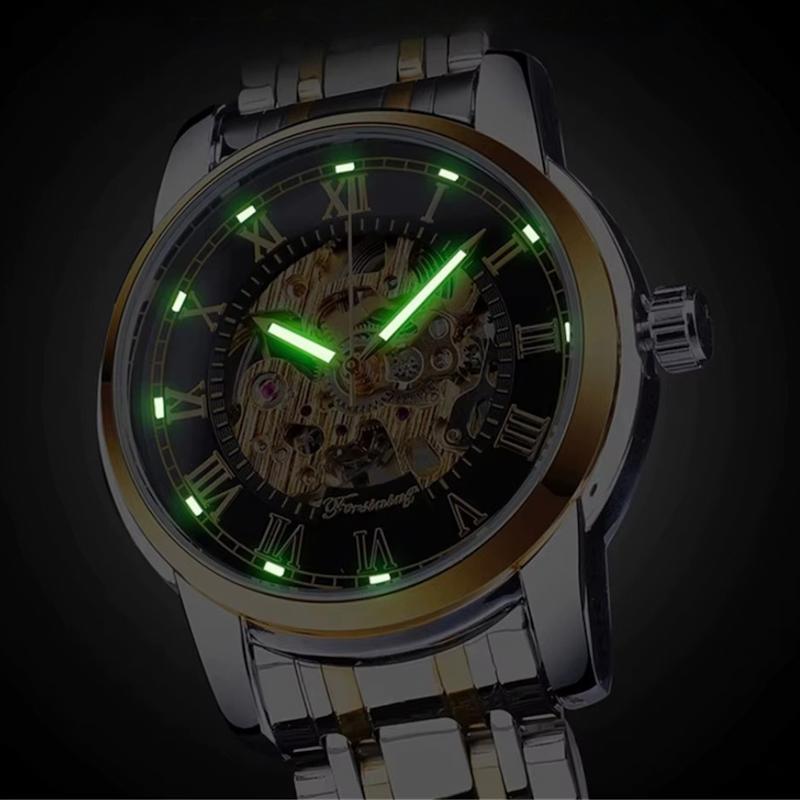 Montre mécanique squelette pour homme - vue 5 - Montrelio