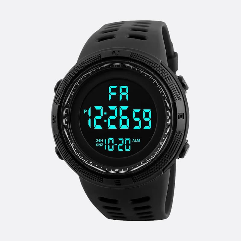 Montre militaire Digitale Homme 50MM - vue 2 - Montrelio