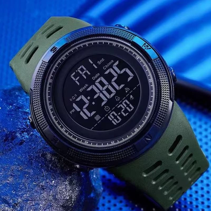 Montre militaire Digitale Homme 50MM - vue 3 - Montrelio