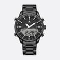 Montre militaire digitale quartz chronographe homme, Dual Display - vue 1 - Montrelio