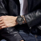 Montre militaire digitale quartz chronographe homme, Dual Display - vue 2 - Montrelio