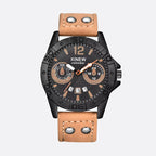 Montre militaire quartz homme bracelet cuir - vue 2 - Montrelio