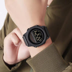 Montre Numérique Solaire Chronographe Homme - vue 3 - Montrelio