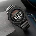 Montre Numérique Solaire Chronographe Homme - vue 4 - Montrelio