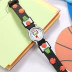 Montre pédagogique enfant thème basket - vue 3 - Montrelio