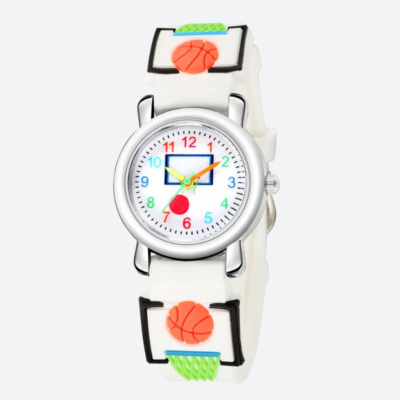Montre pédagogique enfant thème basket - vue 4 - Montrelio