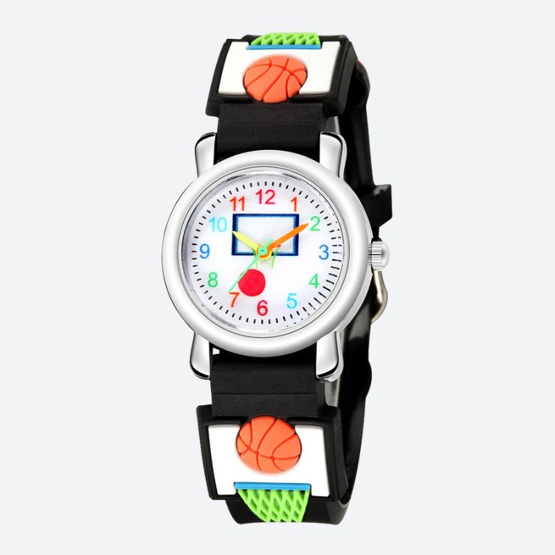 Montre pédagogique enfant thème basket - vue 5 - Montrelio
