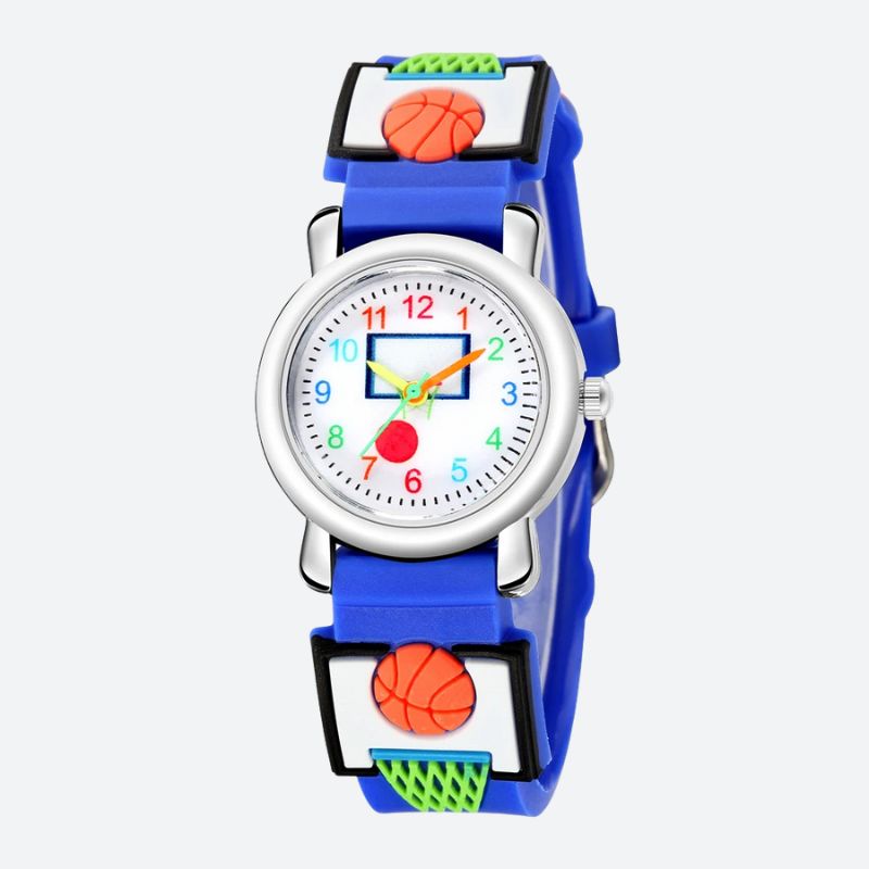Montre pédagogique enfant thème basket - vue 6 - Montrelio