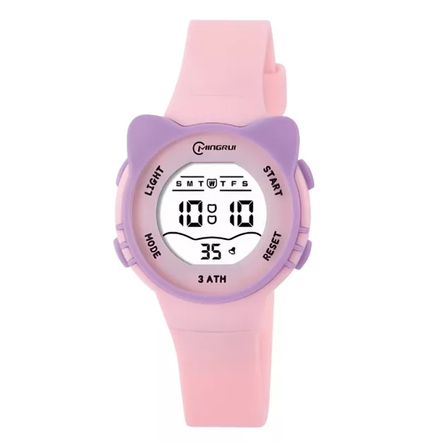 Montre pédagogique oreilles de chat pour enfant - vue 3 - Montrelio