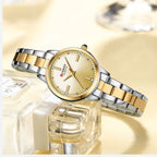 Montre Quartz femme Bicolore Étincelante - vue 6 - Montrelio