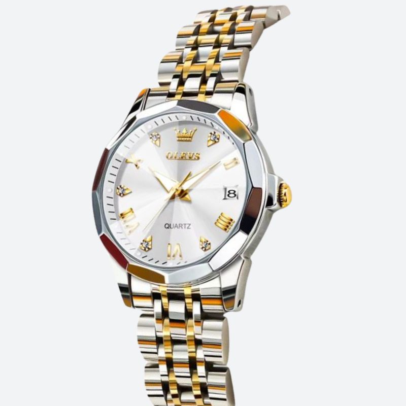 Montre quartz femme Bicolore Metal - vue 1 - Montrelio