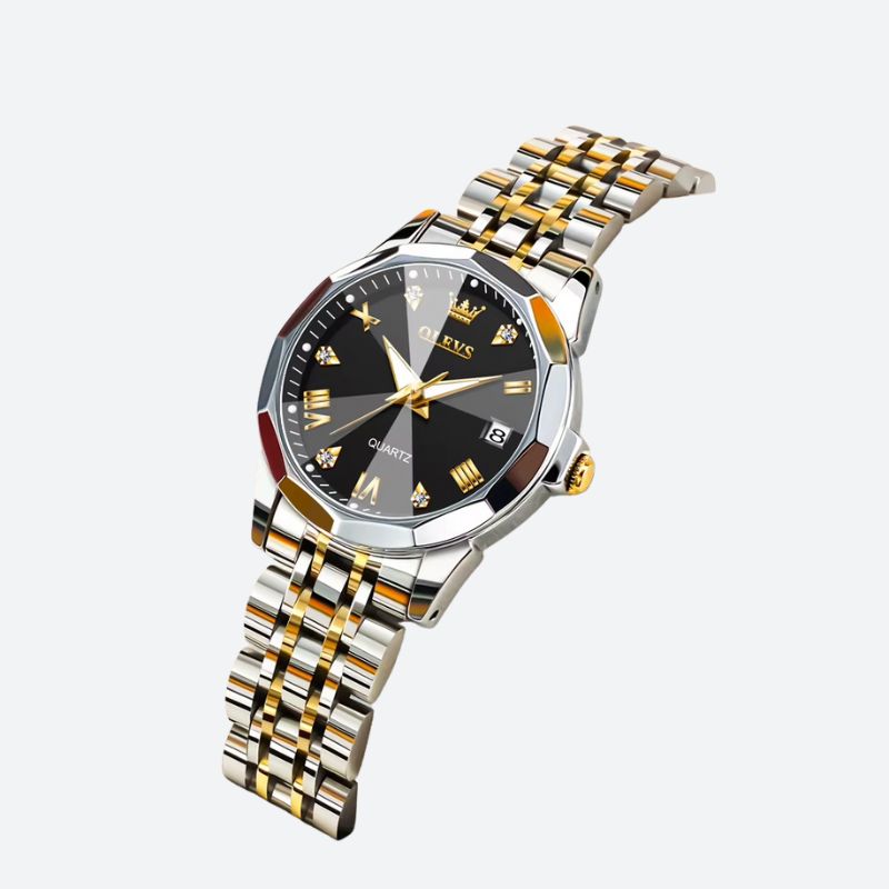 Montre quartz femme Bicolore Metal - vue 4 - Montrelio