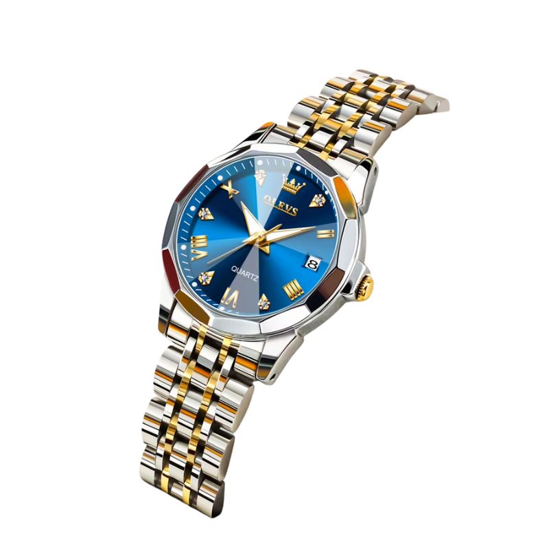 Montre quartz femme Bicolore Metal - vue 5 - Montrelio