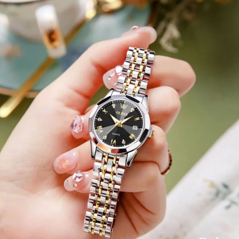 Montre quartz femme Bicolore Metal - vue 6 - Montrelio
