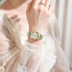 Montre quartz femme Métal Bicolore Étanche - vue 6 - Montrelio