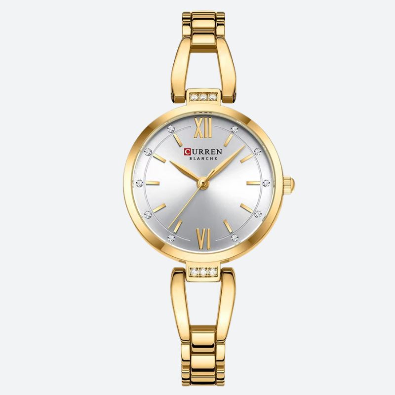 Montre quartz femme Métal Doré - vue 3 - Montrelio
