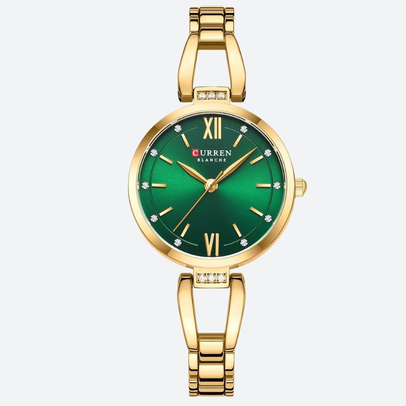 Montre quartz femme Métal Doré - vue 4 - Montrelio