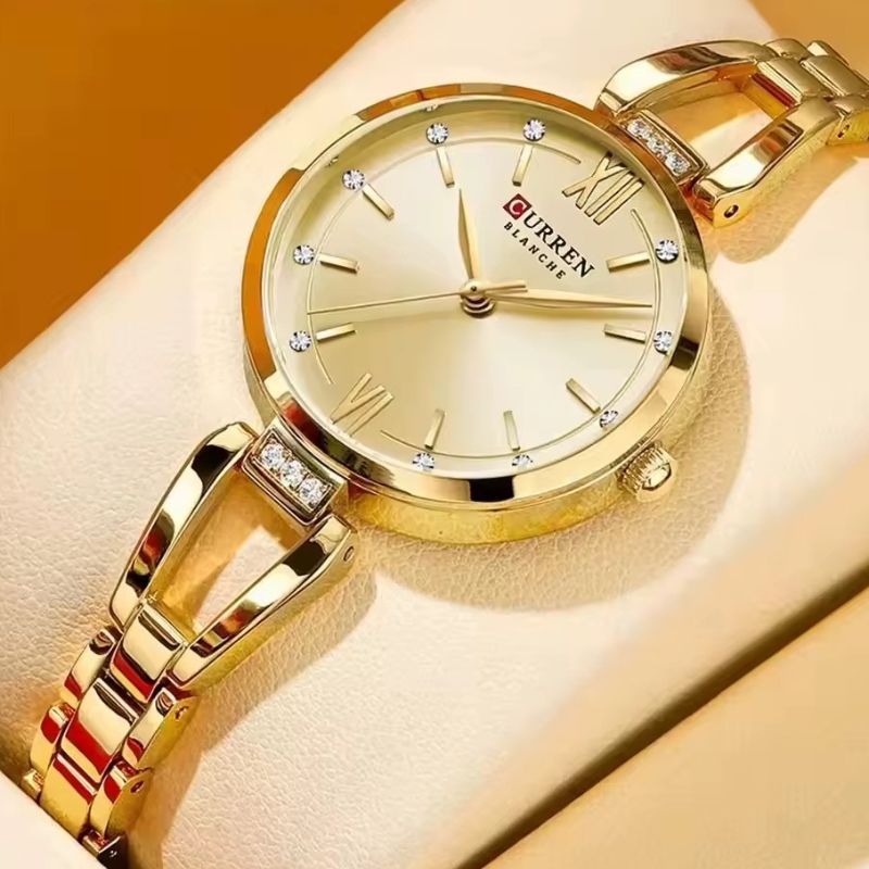 Montre quartz femme Métal Doré - vue 6 - Montrelio