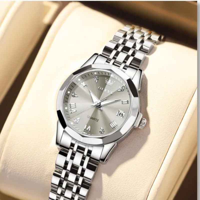 Montre quartz femme Métal Scintillant - vue 5 - Montrelio