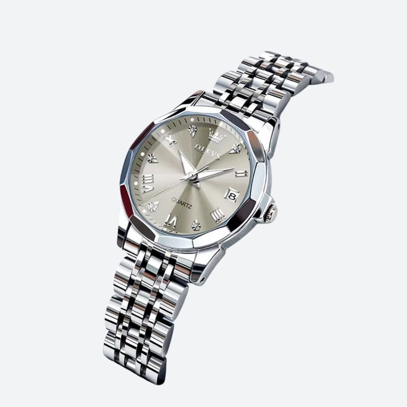 Montre quartz femme Métal Scintillant - vue 6 - Montrelio