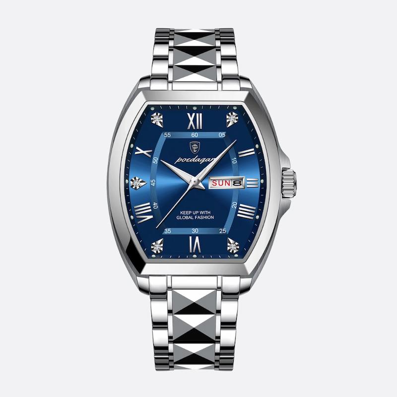 Montre Quartz Homme Design Tonneau - vue 1 - Montrelio