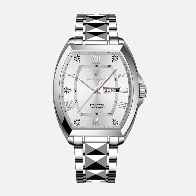 Montre Quartz Homme Design Tonneau - vue 3 - Montrelio