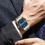 Montre Quartz Homme Design Tonneau - vue 6 - Montrelio