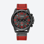 Montre militaire homme style commando, vue de face