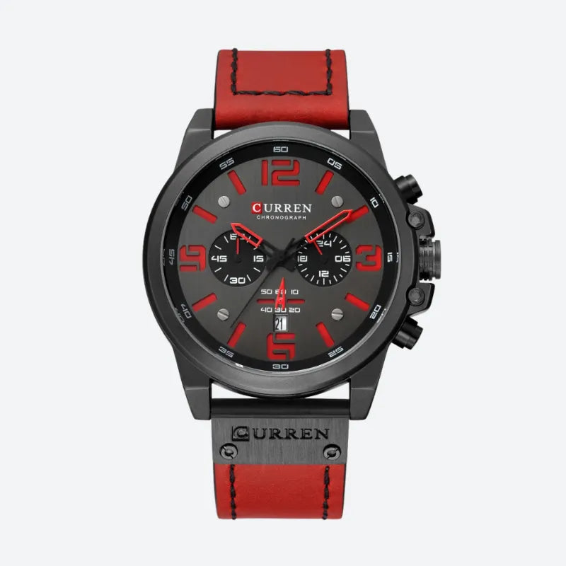 Montre militaire homme style commando, vue de face
