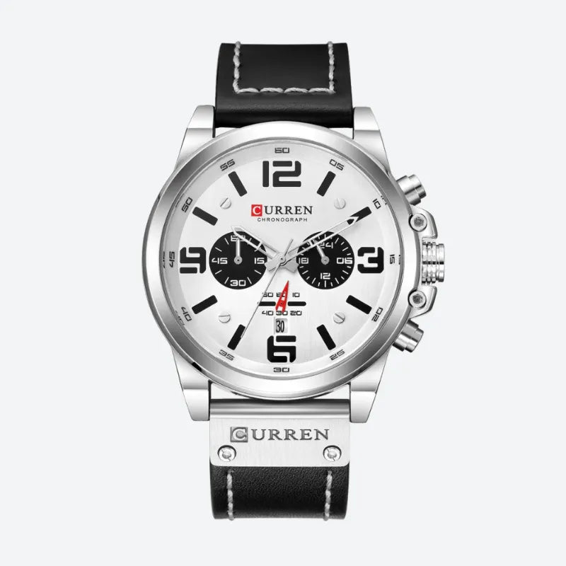 Montre militaire homme quartz, détail du bracelet
