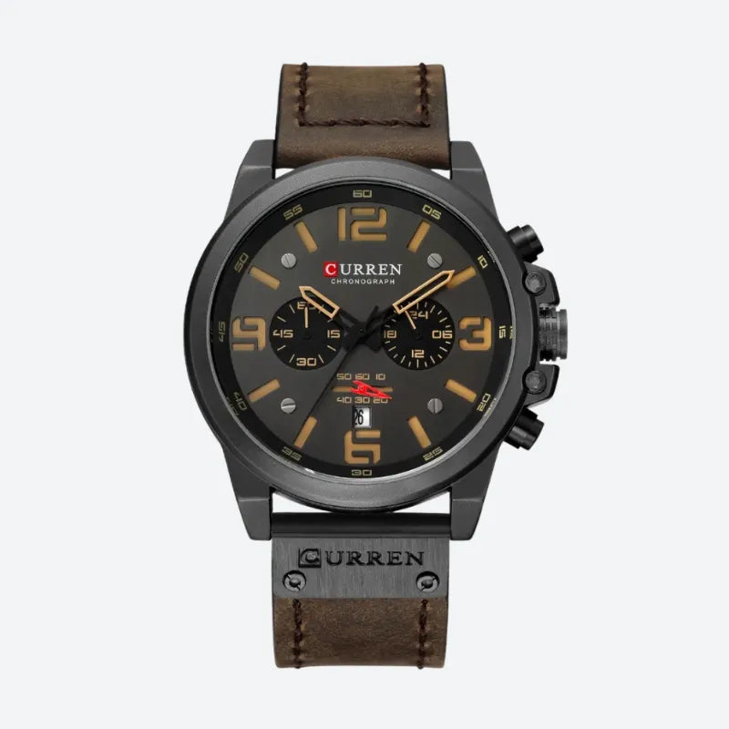 Montre militaire homme baroudeur, gros plan