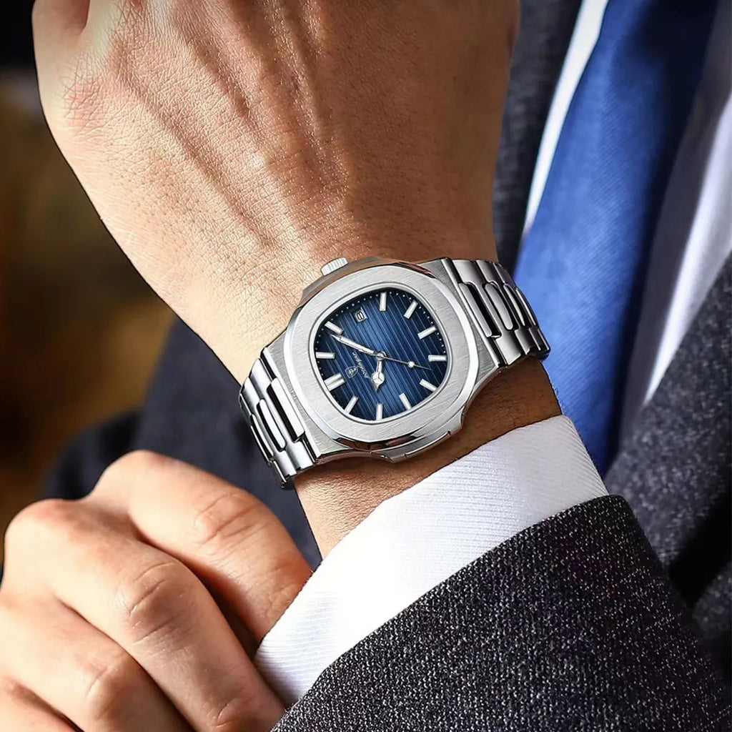 Montre Quartz Homme Style Luxe - vue 6 - Montrelio
