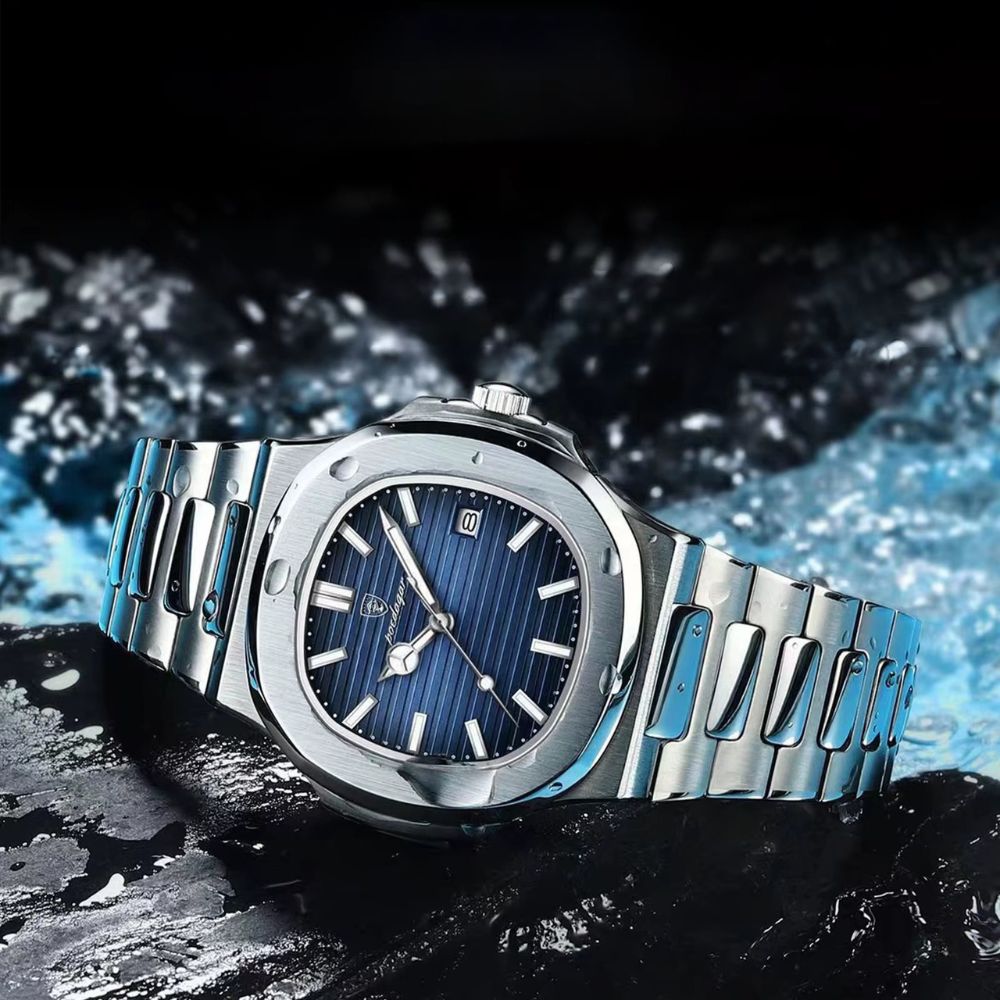Montre Quartz Homme Style Luxe - vue 8 - Montrelio