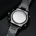 Montre solaire chronographe homme en acier - vue 4 - Montrelio