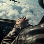 Montre Solaire Chronographe Homme Étanche 50M - vue 4 - Montrelio